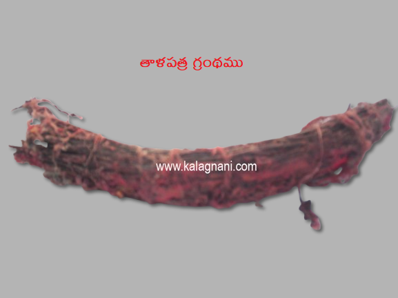 తాళపత్ర గ్రంథము